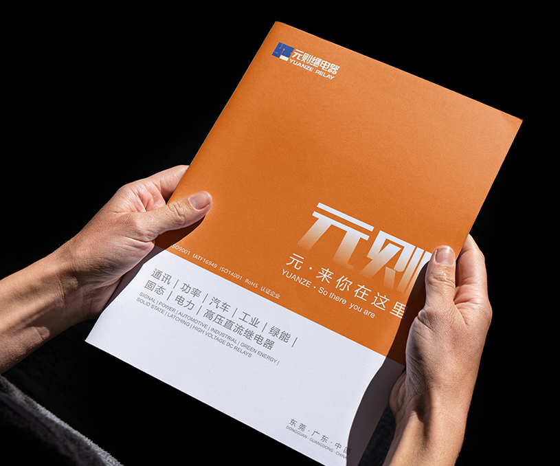 东莞市元则电器有限公司-产品画册设计案例